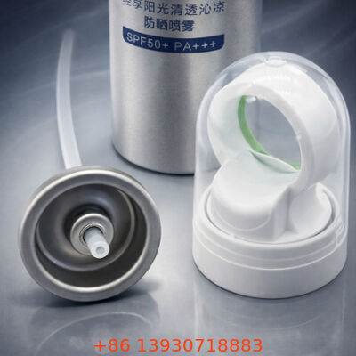 Gelişmiş Güneş Kremi Losyon Pompası Valfi, Eşit ve Kontrollü Uygulama İçin