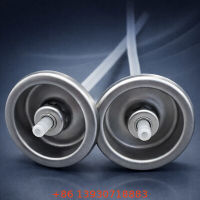 Çeşitli formülasyonlarla uyumlu teneke ve plastik yapısı olan güneş koruyucu için kontrollü dağıtım losyon pompa valfi