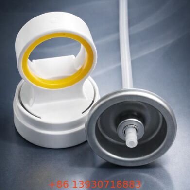 Çeşitli formülasyonlarla uyumlu teneke ve plastik yapısı olan güneş koruyucu için kontrollü dağıtım losyon pompa valfi