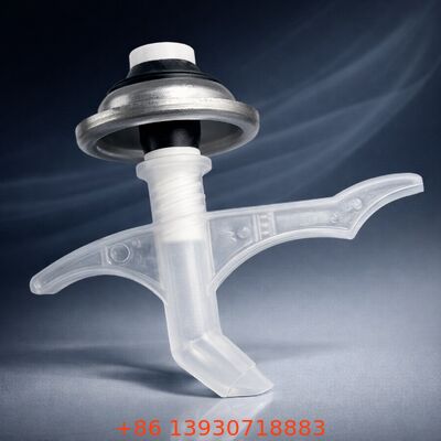 Basınçlı köpük dağıtımı için genişletilmiş daldırma tüpü ve teneke yapısı olan bir inç PU köpük valfi