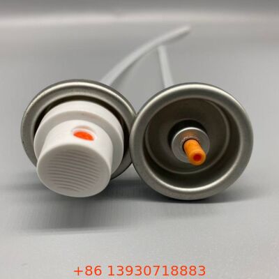 Köpük temizlik spreyi ürünleri için fırça kapağı ile 1 inç Aerosol Valve Sistemi