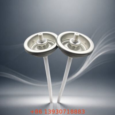 Kuru Şampuan için Dik veya Ters Kullanımlı ve Alkol Bazlı Formülasyonlara Uygun Teneke Toz Sprey Aerosol Valfi