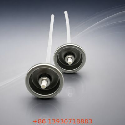 Kuru Şampuan için Dik veya Ters Kullanımlı ve Alkol Bazlı Formülasyonlara Uygun Teneke Toz Sprey Aerosol Valfi