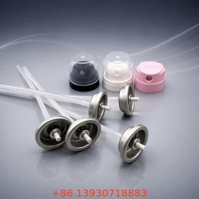 Kuru Şampuan için Dik veya Ters Kullanımlı ve Alkol Bazlı Formülasyonlara Uygun Teneke Toz Sprey Aerosol Valfi