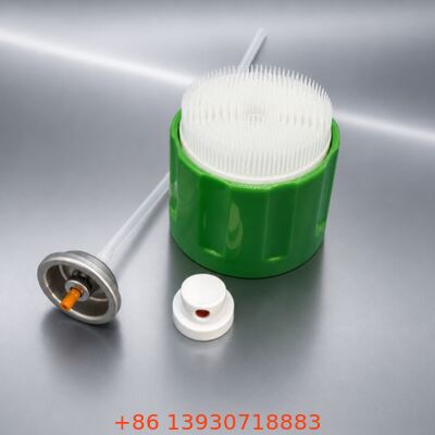 Endüstriyel Köpük Aerosol Valf Set 1 Inch Valf Boyutu ve 57mm / 65mm Kapı Seçenekleri ile Metal + Plastik Yapı