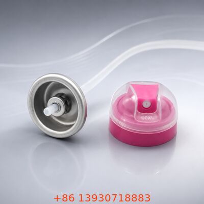 53mm Deodorant Aerosol Valve, Aralıksız Sis püskürtmesi için kokusuz ve taze bir tasarımla