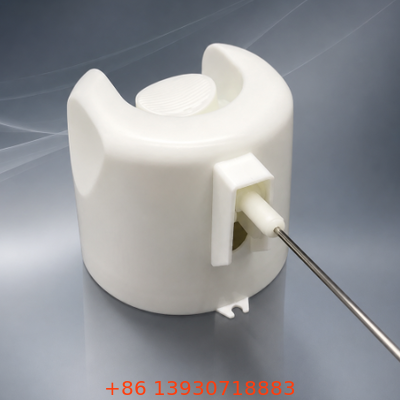 Kontrollü püskürtme yönü için uzatma tüpü ile 65 mm ağır plastik aerosol kapağı