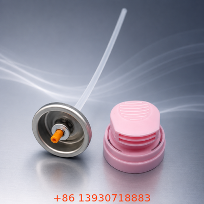 Tek elle Ergonomik Trigger ve Hava geçirmez Sıfırlama ile Zengin Deri Aerosol Tıraş Kömür Fırlatma Valfı