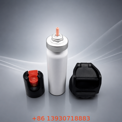 Biber Gazı Vanası Aktüatörü Şehir İçi Günlük Taşıma için Kendini Savunma Aerosol Dispenser Vanası Kompakt Güvenilir Acil Durum Kullanımı