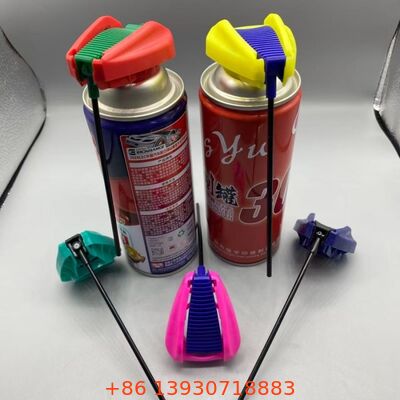 Sızdırmaz Kilitleme Mekanizmalı ve Entegre Uzatma Tüplü Çift Etkili Sprey için Premium Aerosol Katlanabilir Tetik Kapağı