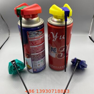 Sızıntı-kanıtlı kilitleme mekanizması ve entegre uzatma tüpü ile premium aerosol katlanabilir tetikleyici aktüatör