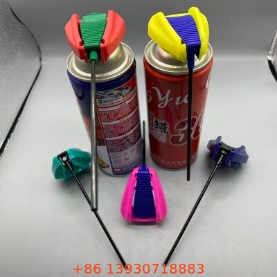 Sızıntı-kanıtlı kilitleme mekanizması ve entegre uzatma tüpü ile premium aerosol katlanabilir tetikleyici aktüatör