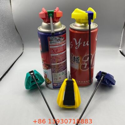 Aerosol Bakım Ürünleri için Sızıntı-Kanıtlı Kilitleme Mekanizmi, Entegre Uzantı Tüpü ve Çift Eylemli püskürtme nozlu Yüksek Performanslı Katlanabilir Trigger Aktuatörü