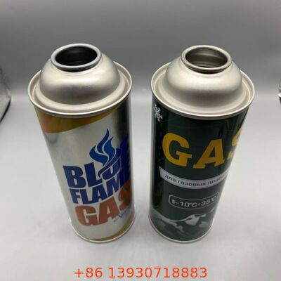 Kaset Gaz Yüksek Basınçlı 18-21 Bar Aerosol Boş Teneke Kutusu 65mm 57mm