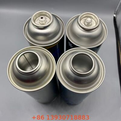 Kaset Gaz Yüksek Basınçlı 18-21 Bar Aerosol Boş Teneke Kutusu 65mm 57mm