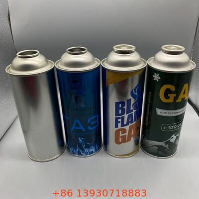 Kampo ve açık hava yemek için sızıntı geçirmez güvenlik valfi ve ultra saf yakıt ile yeniden doldurulabilen butan gazı kutuları