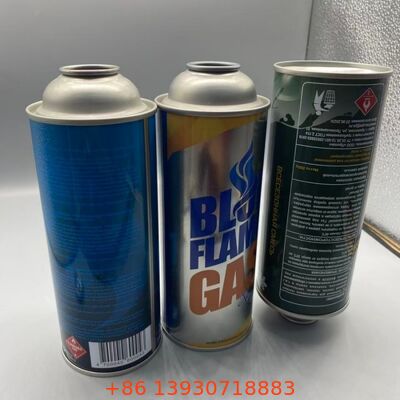 Kaset Gaz Yüksek Basınçlı 18-21 Bar Aerosol Boş Teneke Kutusu 65mm 57mm