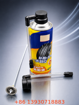 Bir Inç Aerosol dağıtıcı valf ve aktüatör montajı teneke yapısı ve lastik onarımı için OEM özelleştirme