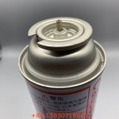 Devamlı akış sızıntı geçirmez bir inç Aerosol Butane Gaz Valfi güvenli depolama için kapakla