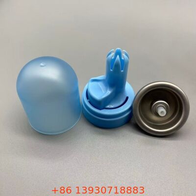Saç Fıskiyesi ve Styling köpüğü için tersine dağıtıcı korozyona dayanıklı alüminyum aerosol valfi