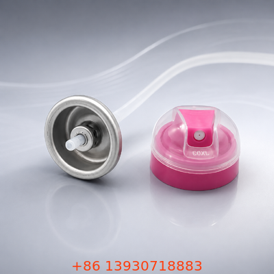 53 mm Deodorantlı vücut spreyi sistemleri için sürekli sisli aerosol valfi
