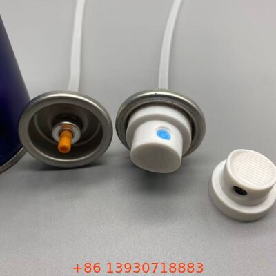 Kesinlik Sis Anti tıkanıklık nozel Saç yapıştırıcı yapıştırıcı için kimyasallara dayanıklı aerosol püskürtme valfi
