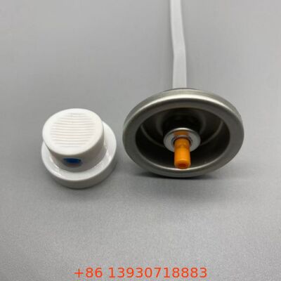 Sürekli püskürtme saç yapıştırıcı aerosol valfi hassas sis anti tıkanıklık nozel ve kimyasal dirençli tasarım