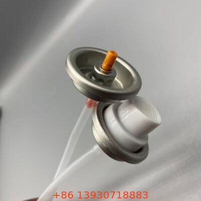 Sürekli püskürtme saç yapıştırıcı aerosol valfi hassas sis anti tıkanıklık nozel ve kimyasal dirençli tasarım
