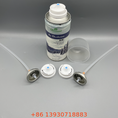 25.4mm Aerosol Valve with Plastic Actuator for Clog-Resistant Odor Control