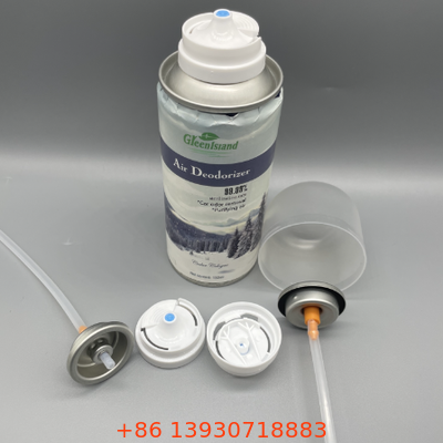 25.4mm Aerosol Valve with Plastic Actuator for Clog-Resistant Odor Control
