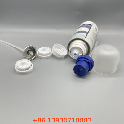 25.4mm Aerosol Valve with Plastic Actuator for Clog-Resistant Odor Control