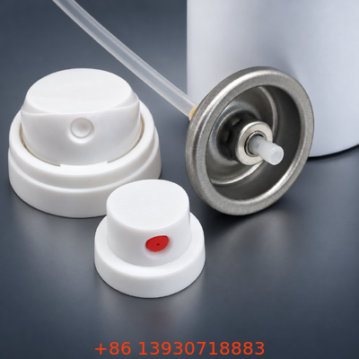 1-Inch Tinplate Aerosol Spray Valve for Fine Powder Dispensing in Dry Shampoo Applications