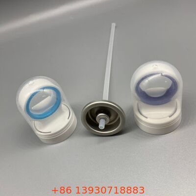 Sürekli Püskürtme Güneş Kremi Uygulamaları için Güvenlik Kapaklı Güneş Koruyucu Aerosol Valfı