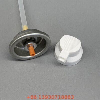 Pürüzsüz Dağıtım İçin Hassas Kontrollü Sızdırmaz 360° Çok Açılı Aerosol Tıraş Köpüğü Valfi