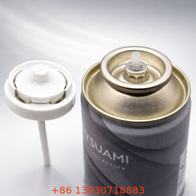 Deodorant spreyi uygulamaları için bir inçlik antibakteriyel koku kontrol aerosol valfi