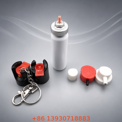 Biber spreyi ambalajı için yapılandırılabilir 20 mm Alüminyum Aerosol Valve Kit