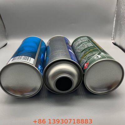 Kamp Fırınları ve Dışarıda Yemek Yemekleri için Premium Tinplate 65mm Yeniden Doldurulabilir Butane Gaz Kartüsü