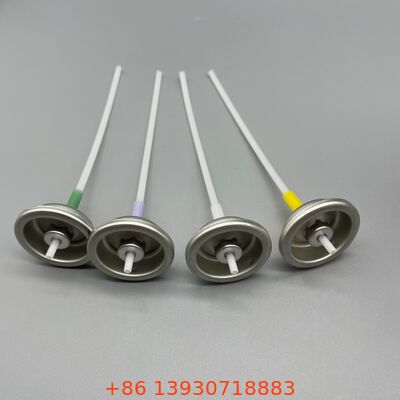 Bir İnç Plastik Saplı Dozaj Valfi, Kozmetik ve Ev Sprey Ambalajları İçin Aerosol Ölçülü Doz Valfi, Aerosol Kutu Dağıtımı İçin Hassas Ölçüm Valfi