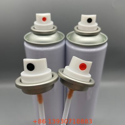 UV'ye Dayanıklı Kaplamalı ve Güçlü Sızdırmazlık Performanslı Premium Renk Eşleştirme Erkek Aerosol Valf ve Aktüatör Seti